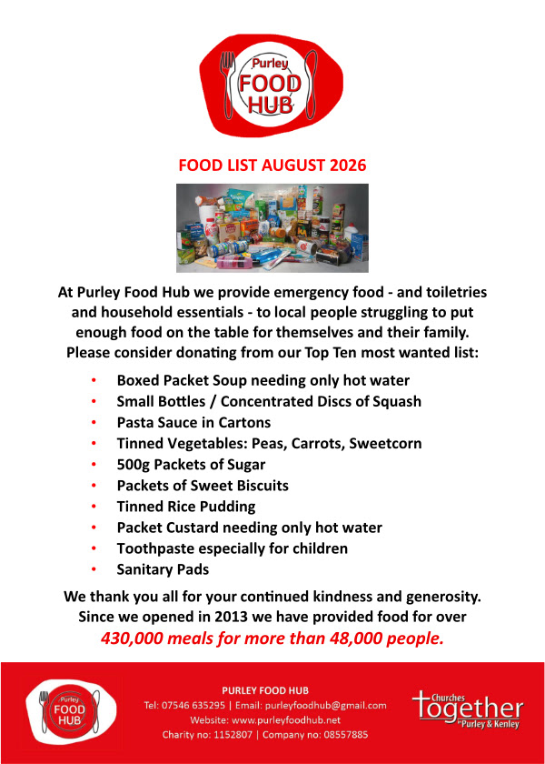 August Food Hub 2026